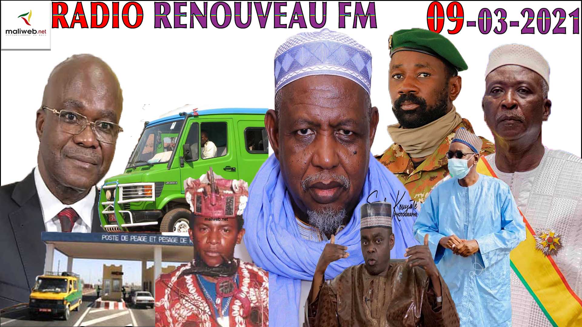 La Revue de Presse de la RADIO RENOUVEAU FM du 09 Mars 2021