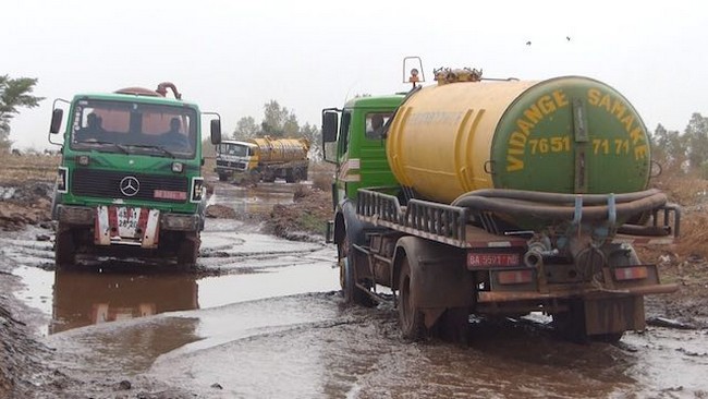 Boue de vidange à Bamako, une catastrophe environnementale négligée