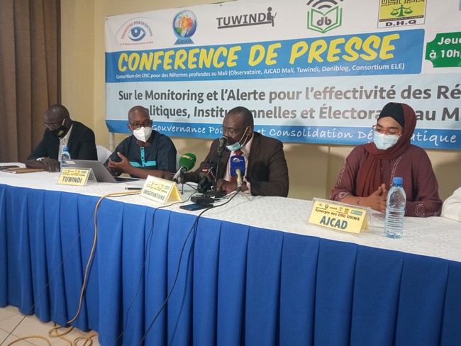 Transition politique au Mali : La synergie 22 demande le respect des engagements