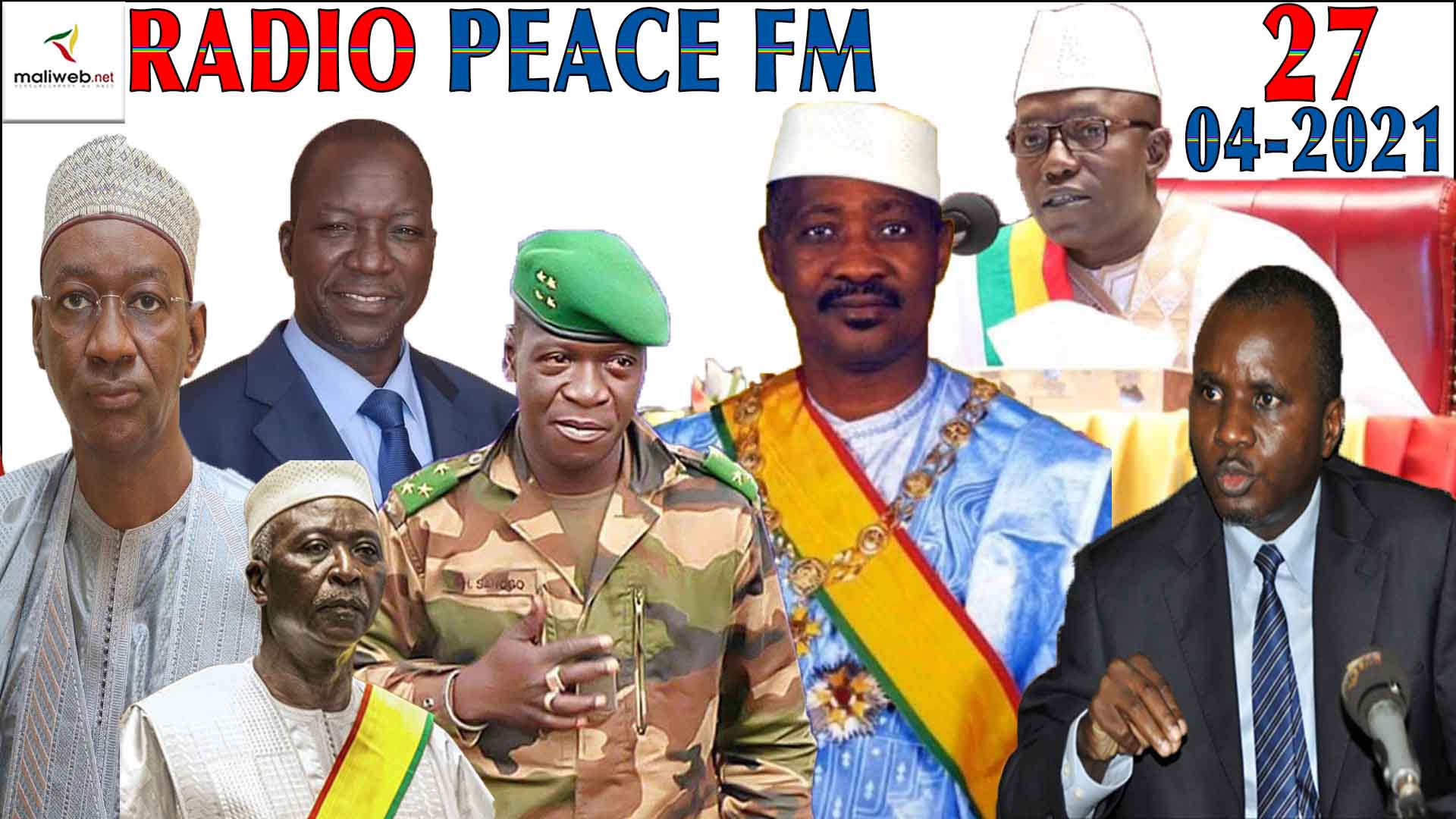 La Revue de Presse de la RADIO PEACE FM du 27 avril 2021