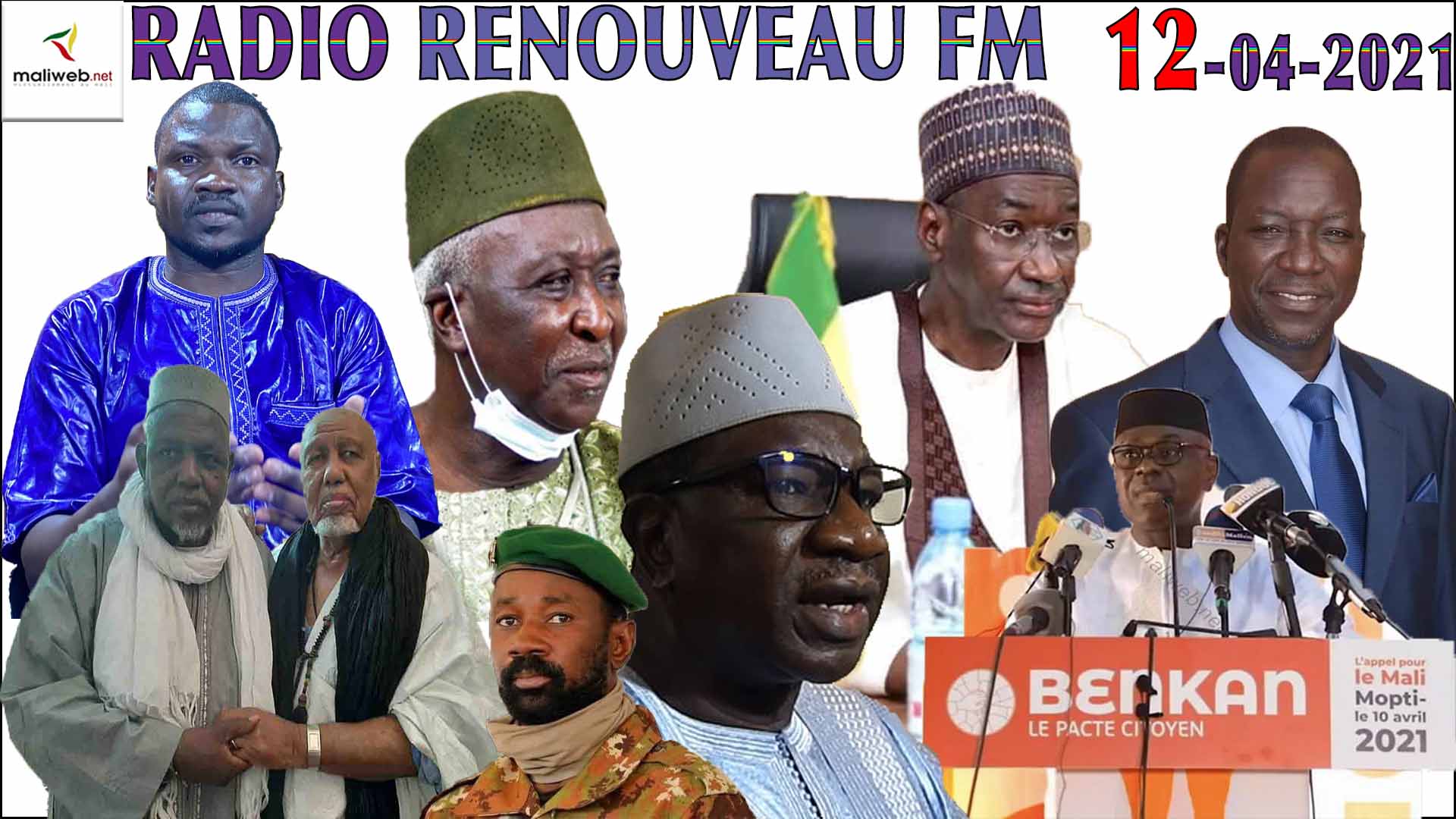 La Revue de Presse de la RADIO RENOUVEAU FM du 12 avril 2021