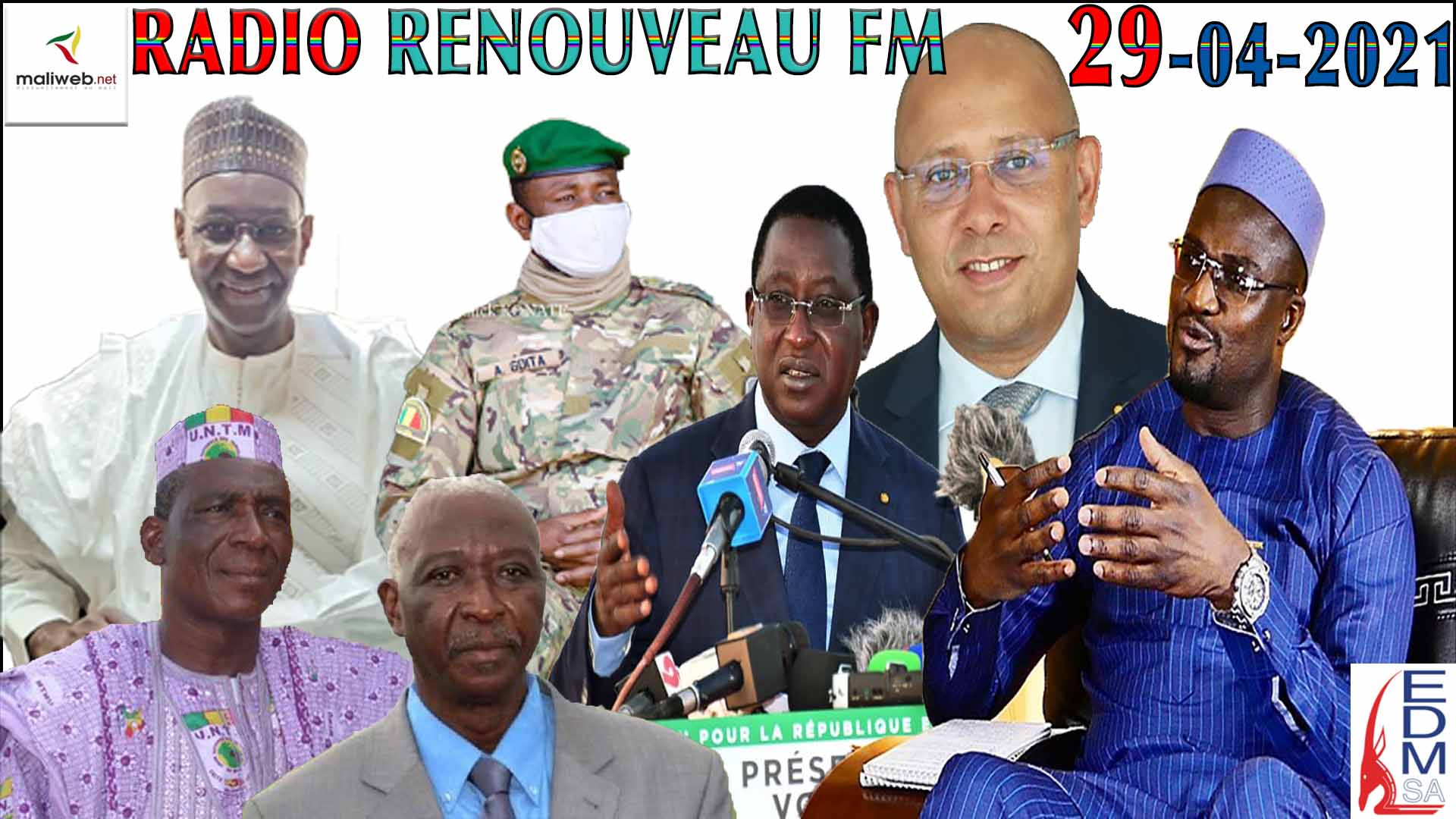 La Revue de Presse de la RADIO RENOUVEAU FM du 29 avril 2021