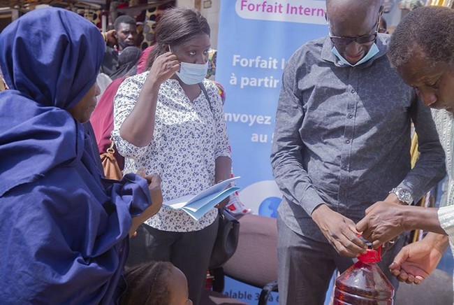 Solidarité : Telecel-Mali offre des vivres à 80 familles démunies