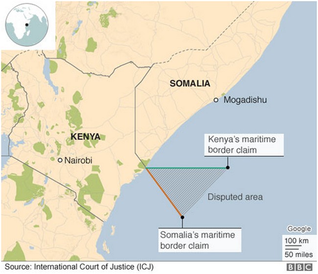 L’énième conflit dans la corne de l’Afrique : conflit maritime entre le Kenya et la Somalie.