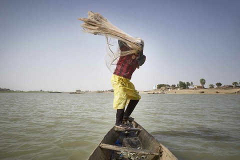 Navigation :  Fin de misère au port de pêche de Mopti