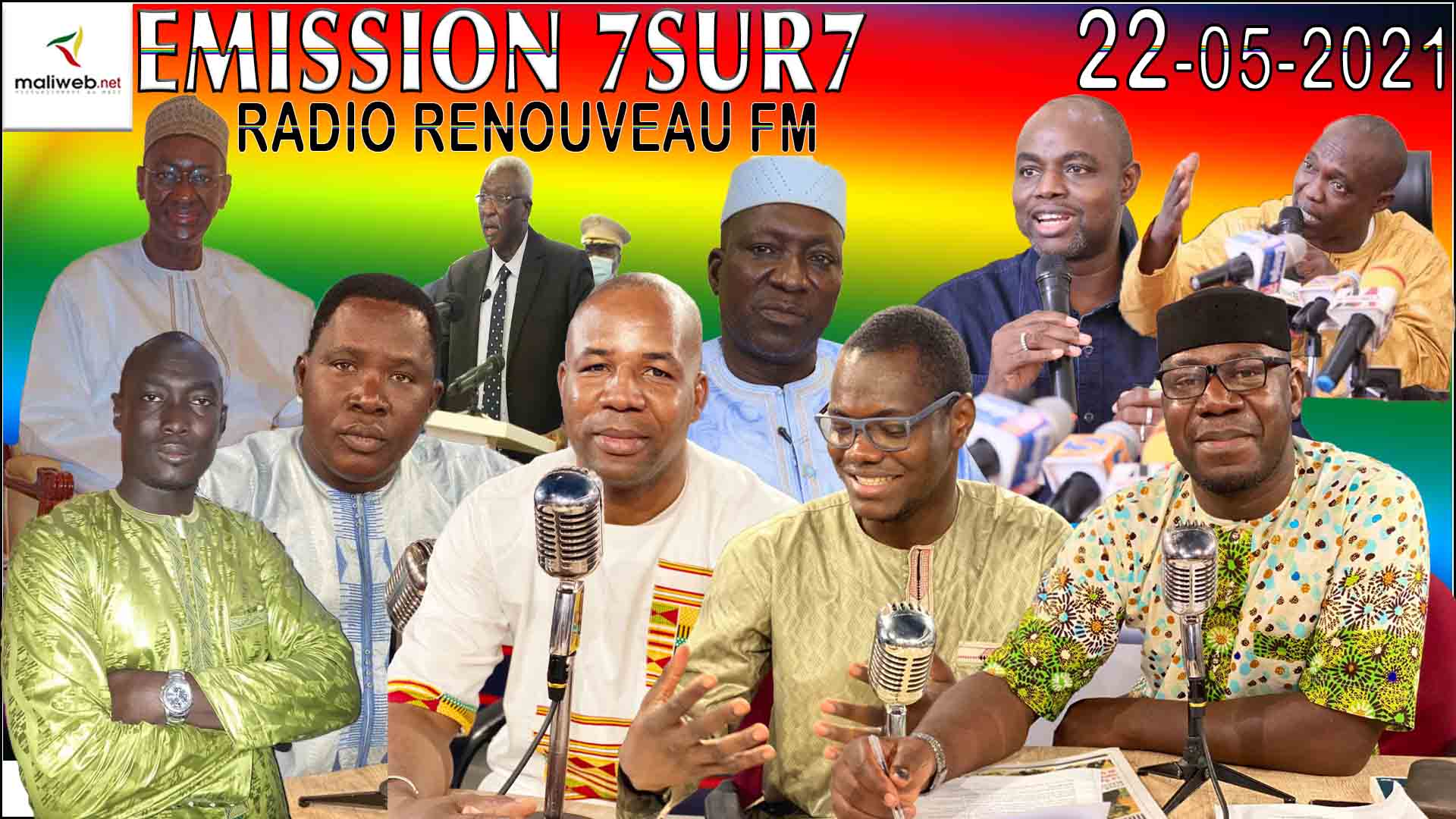 Emission 7SUR7 de la Radio Renouveau FM du 22 Mai 2021