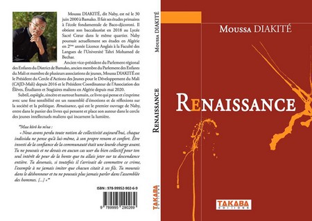 Moussa Diakité, auteur du livre "renaissance" : "Que Dieu bénisse nos mamans !"