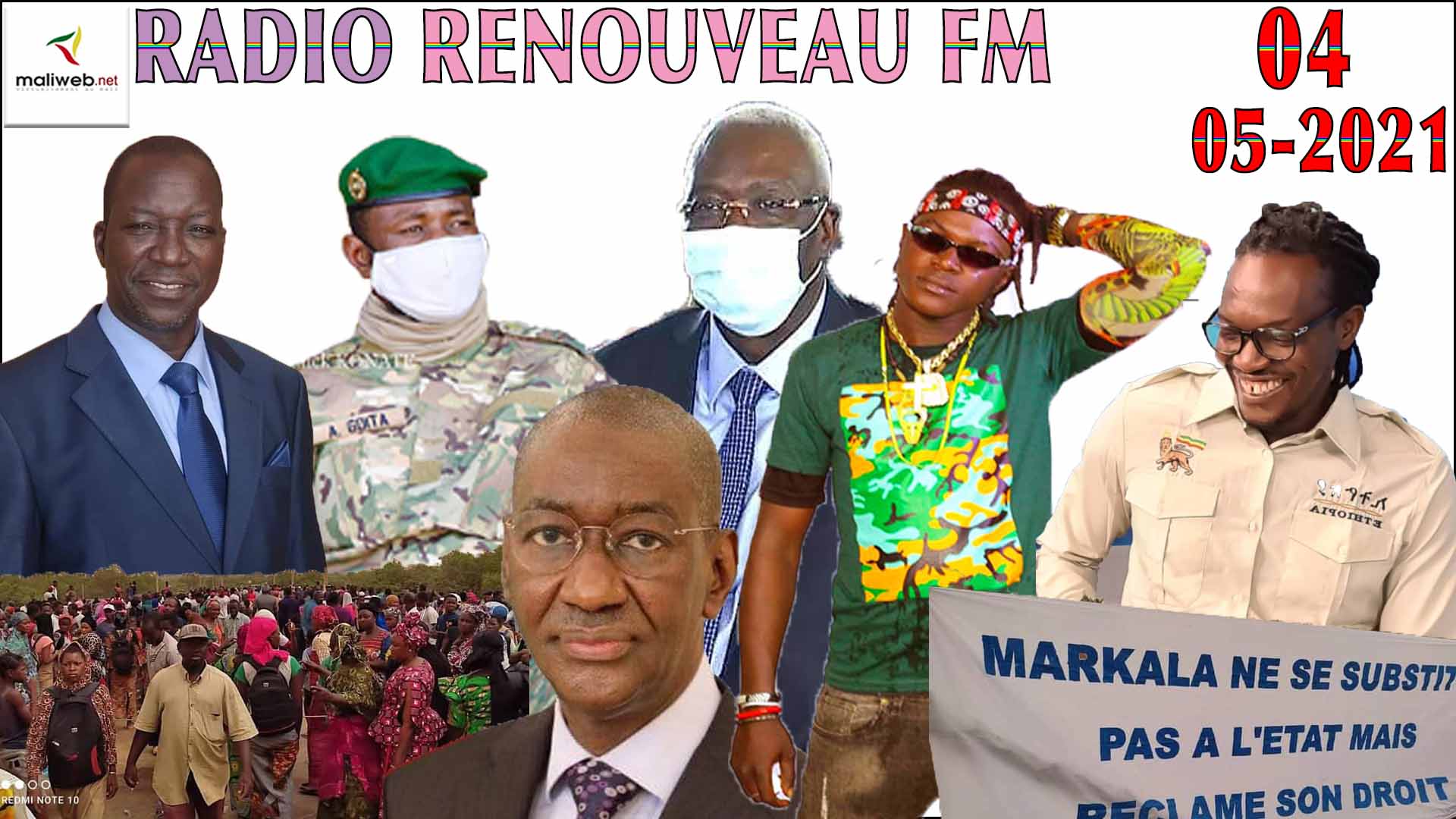 La Revue de Presse de la RADIO RENOUVEAU FM du 04 Mai 2021