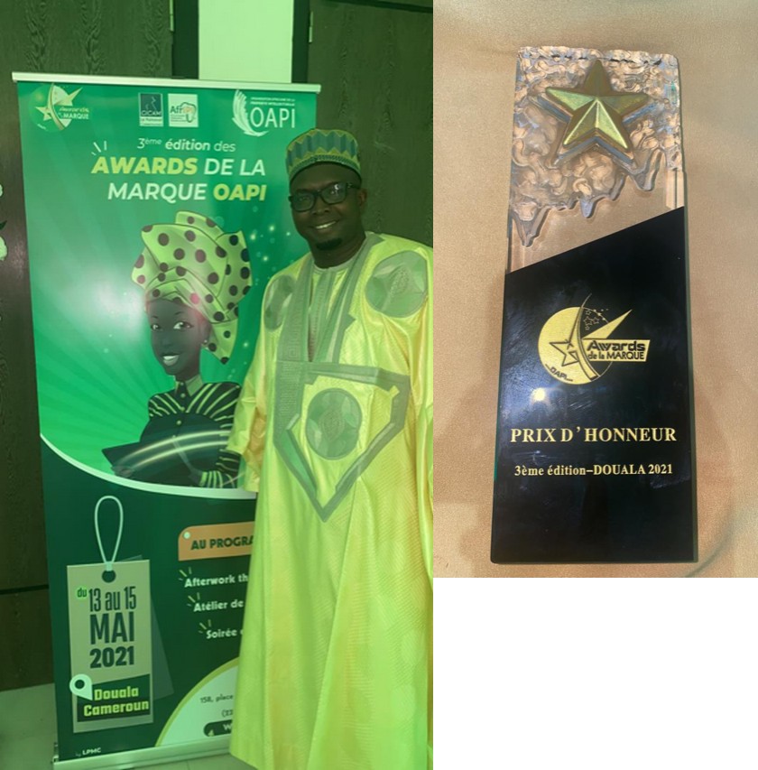 Awards de la marque OAPI à Douala : Le prix d’honneur remporté par le Groupe Aminata Konaté