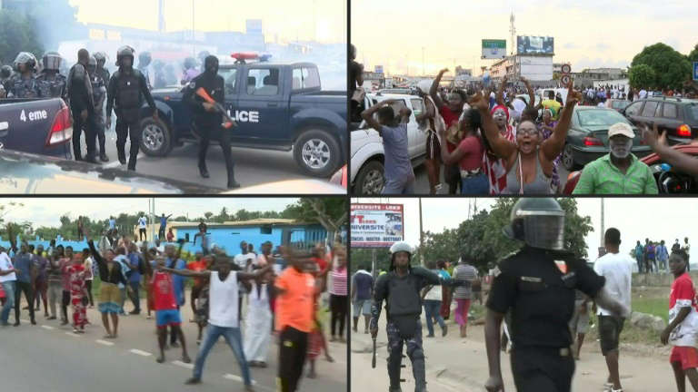 Côte d'Ivoire: l'explosion de joie à Abidjan à l'arrivée de l'ex-président Gbagbo