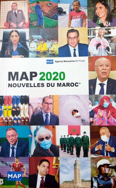 Agence Marocaine de Presse (MAP) 2020 : Plus de 500 pages sur les nouvelles  du Royaume du Maroc