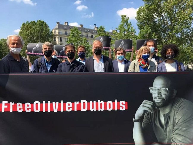 Mali: une marche de soutien à Olivier Dubois pour marquer ses 100 jours de captivité