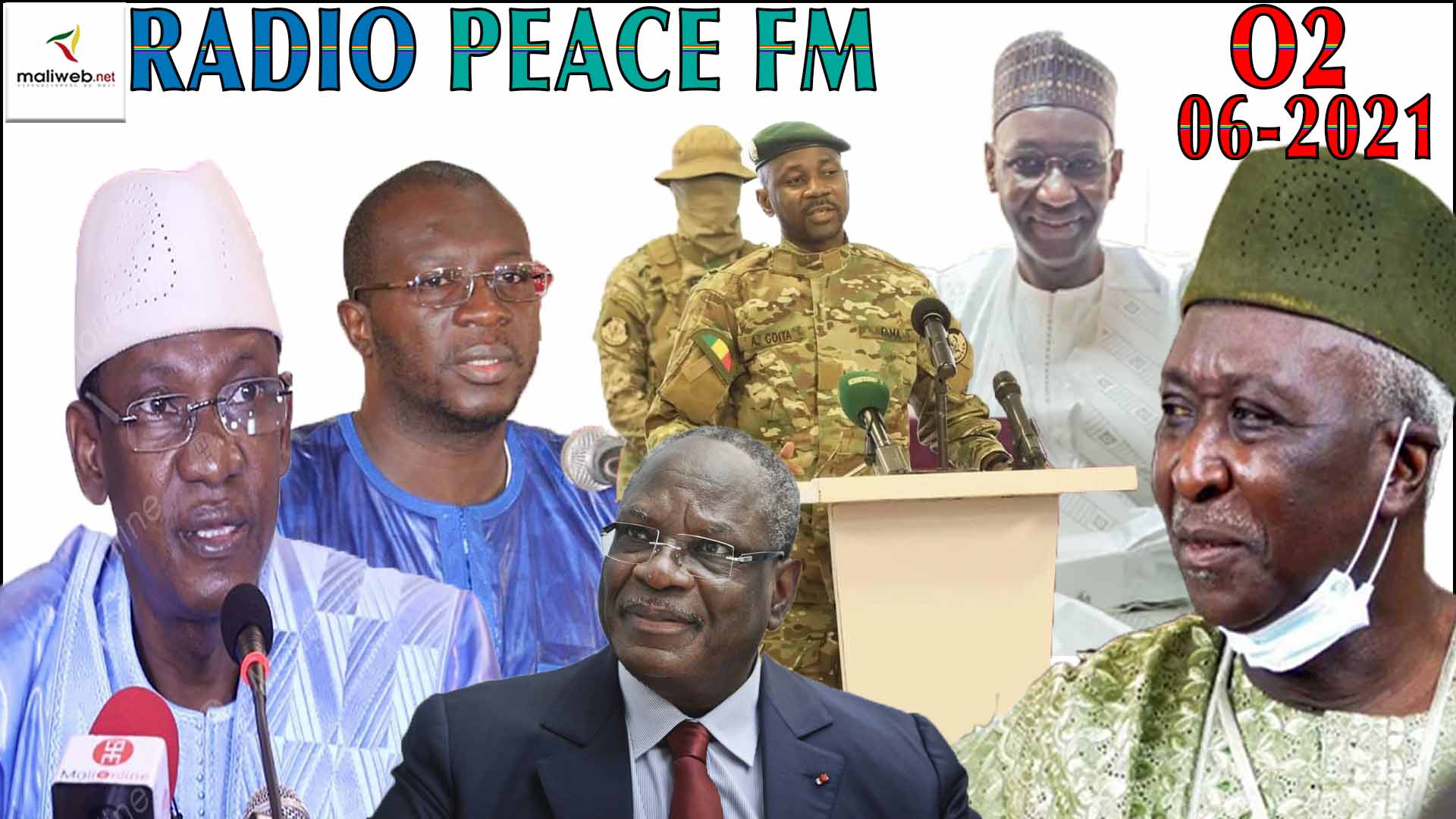 La Revue de Presse de la RADIO PEACE FM du 02 juin 2021