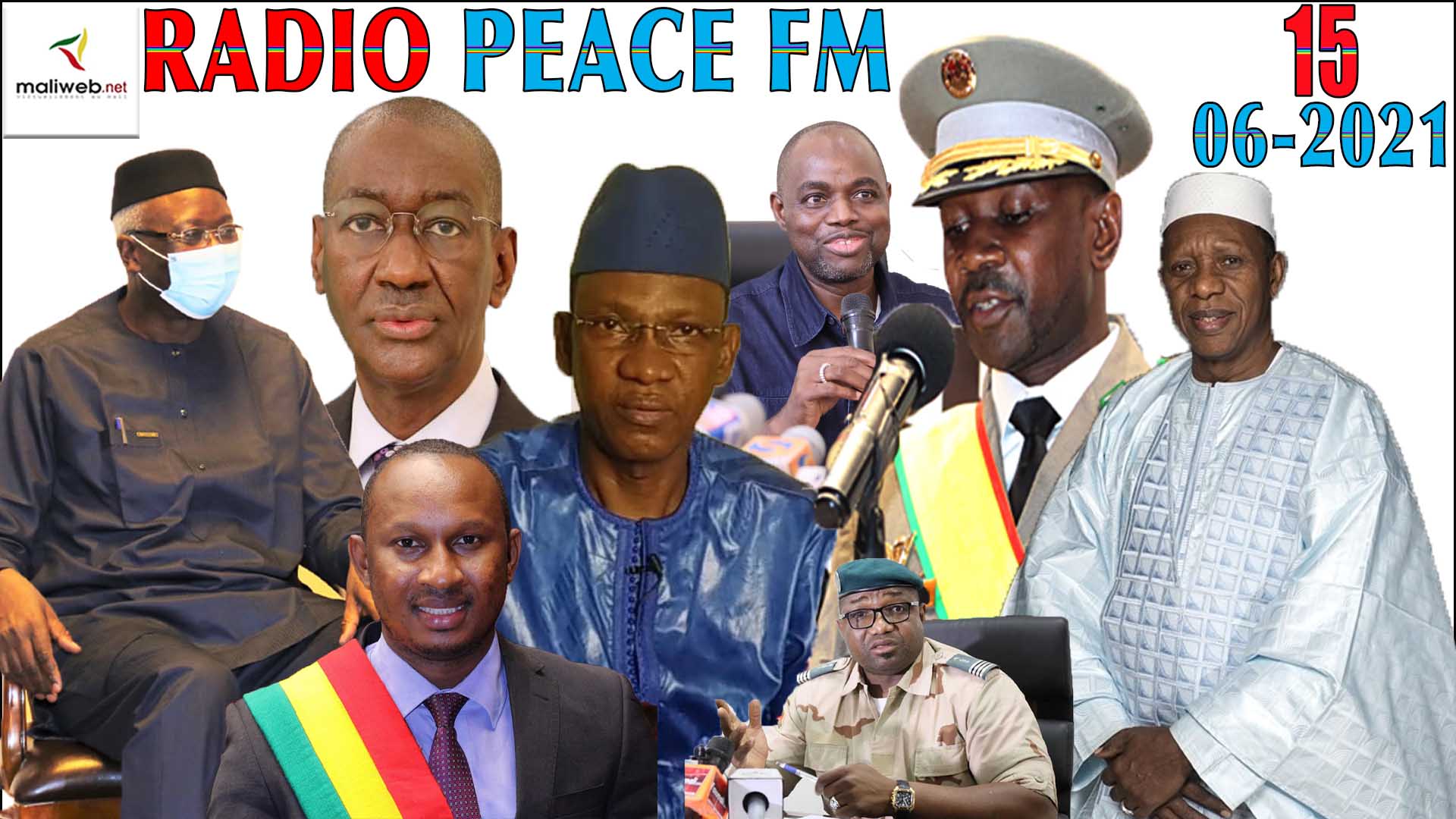 La Revue de Presse de la RADIO PEACE FM du 15 juin 2021