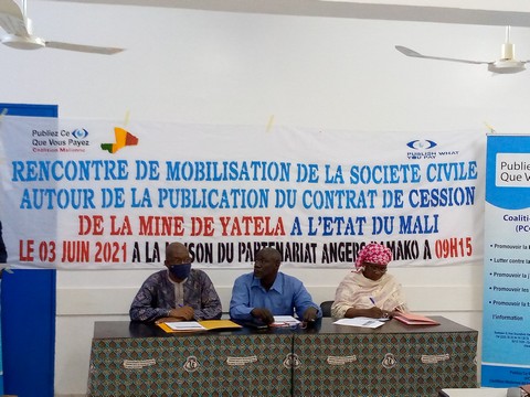 Le contrat de cession de la mine de atela-Sa à l’état du Mali :  Les inquiétudes de la coalition PCQVP-Mali