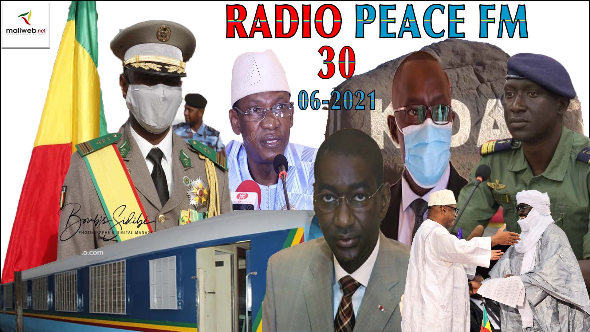 La Revue de Presse de la RADIO PEACE FM du 30 juin 2021