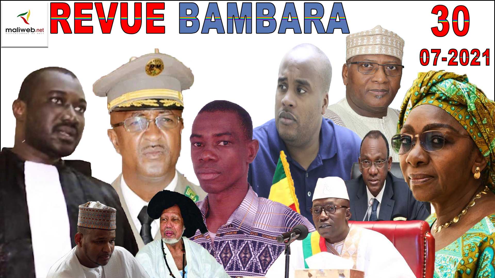 La Revue de Presse en Bambara du 30 Juillet 2021