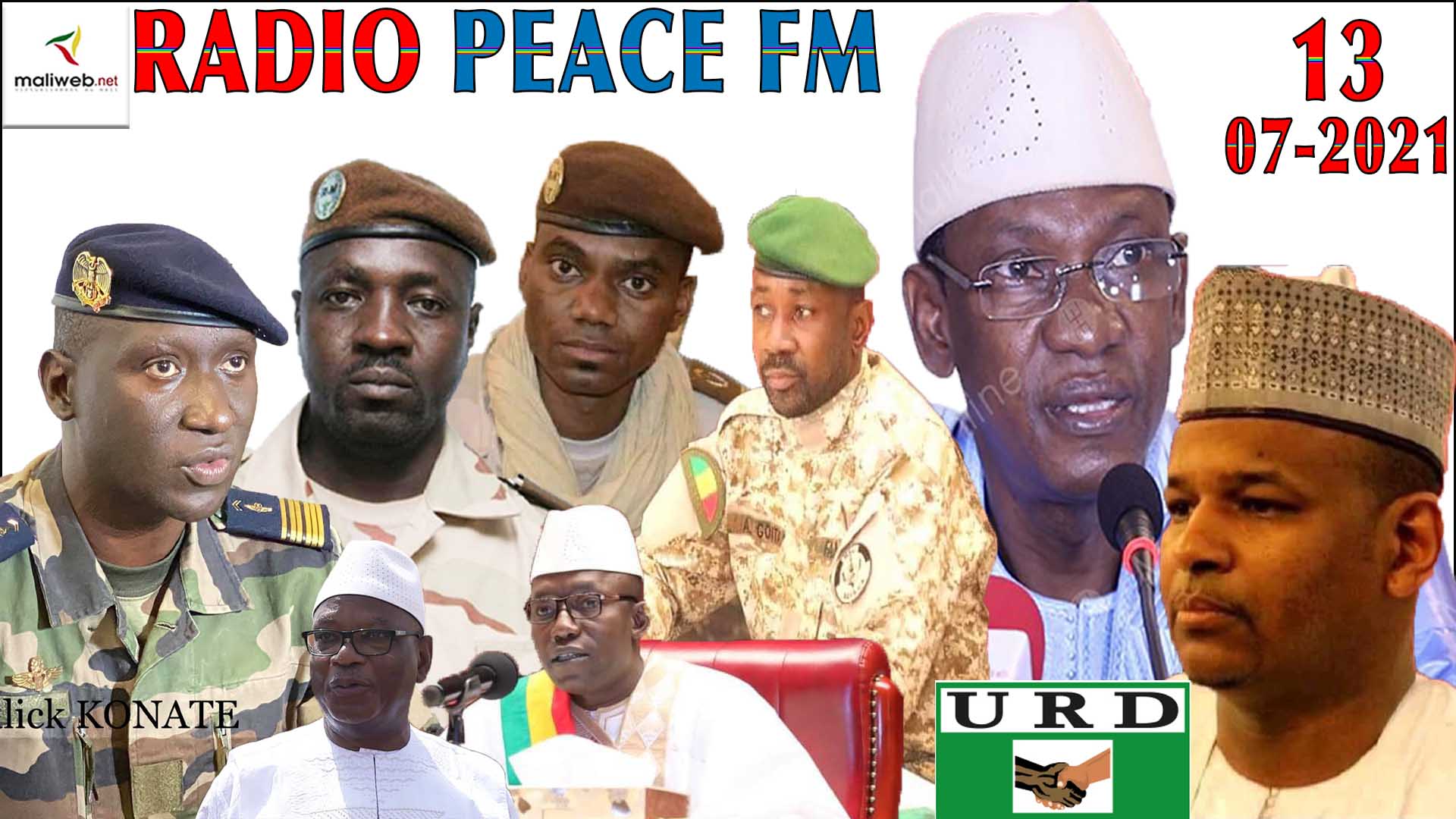 La Revue de Presse de la RADIO PEACE FM du 13 Juillet 2021