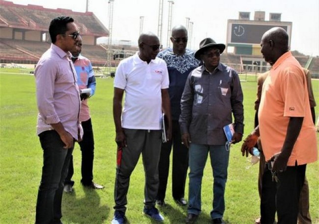 Chantier du Stade du 26 Mars: Le ministre Mossa Ag Attaher satisfait de l'évolution des travaux