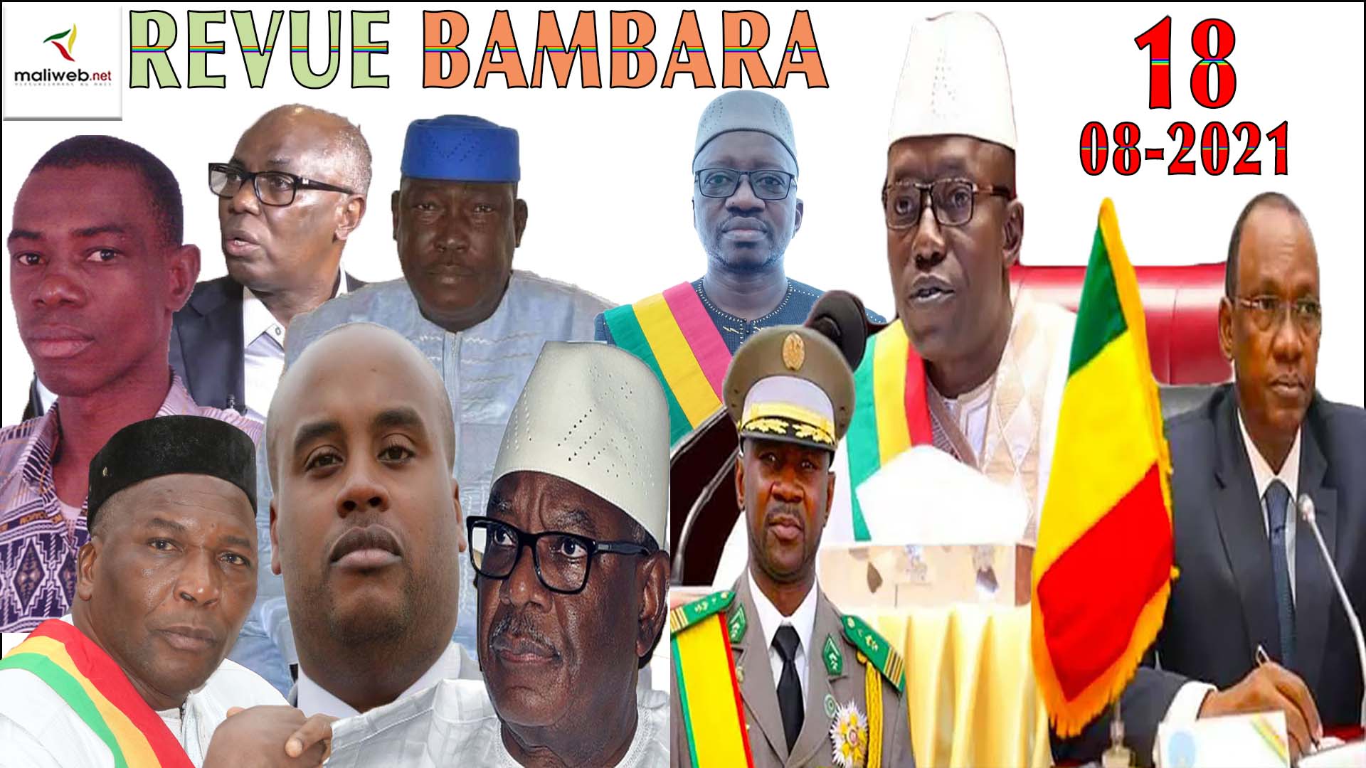 La Revue de Presse en Bambara du 18 Aout 2021