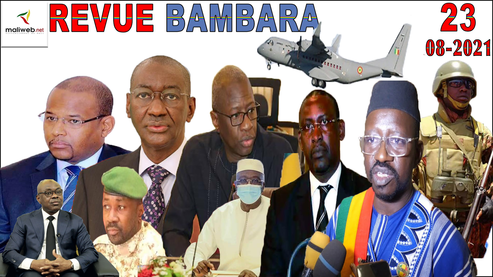 La Revue de Presse en Bambara du 23 Aout 2021