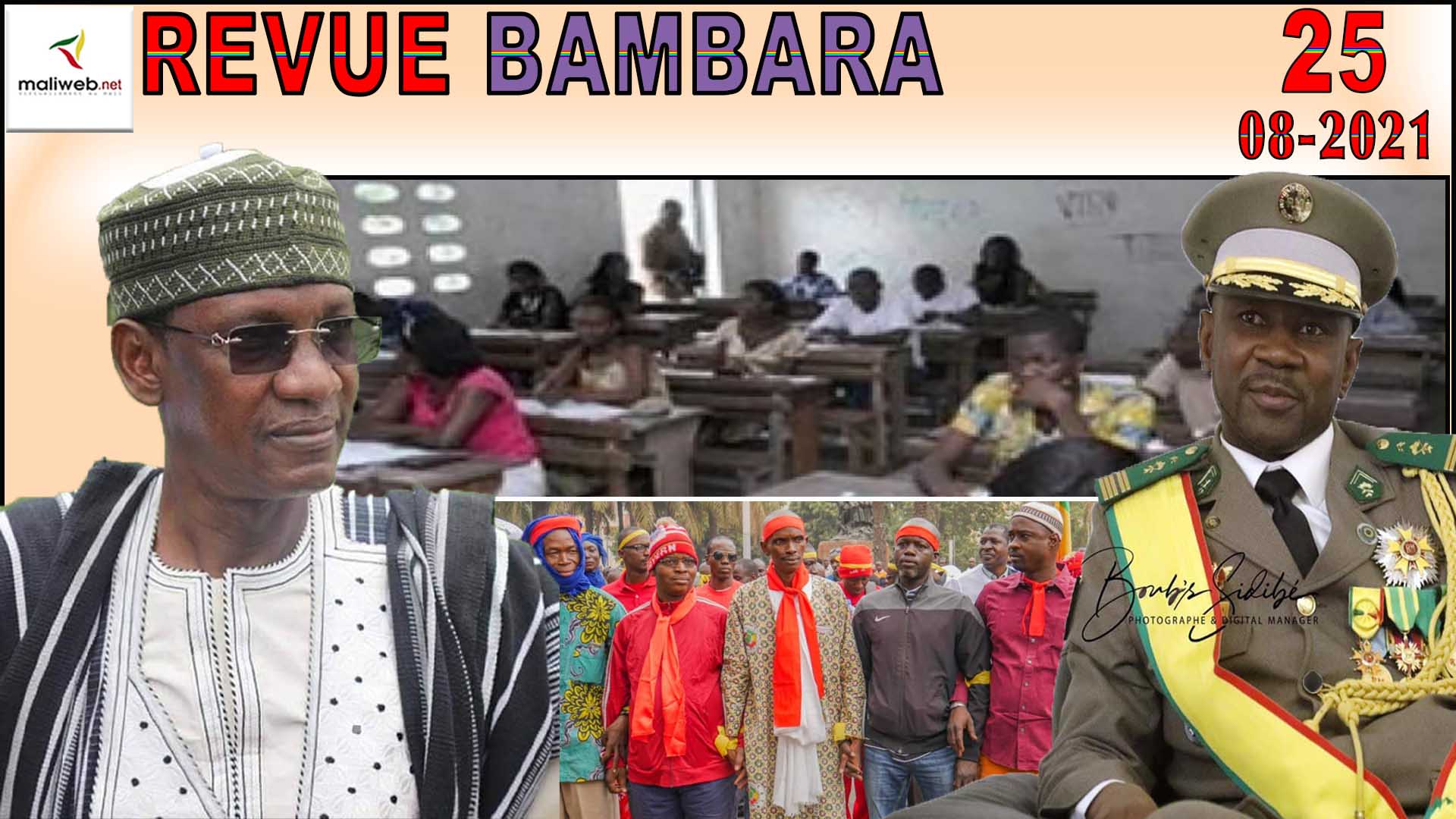 La Revue de Presse en Bambara du 25 Aout 2021