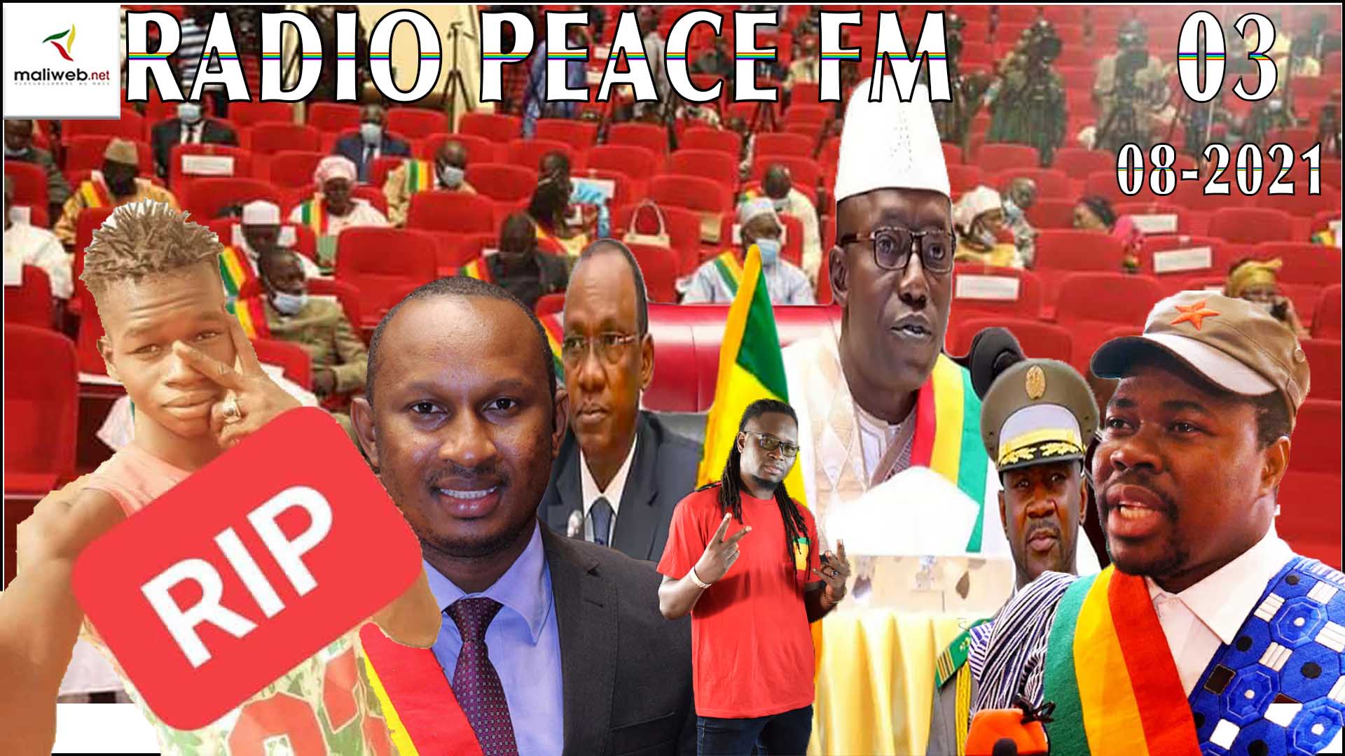 La Revue de Presse de la RADIO PEACE FM du 03 Août 2021