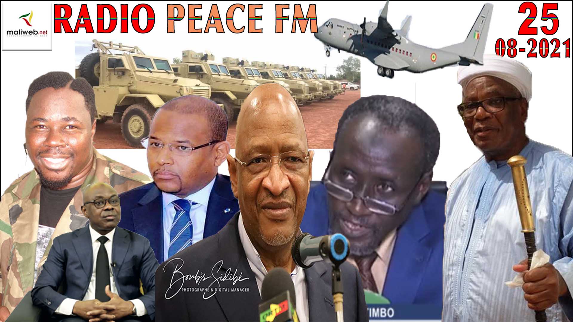 La Revue de Presse de la RADIO PEACE FM du 25 AOÛT 2021