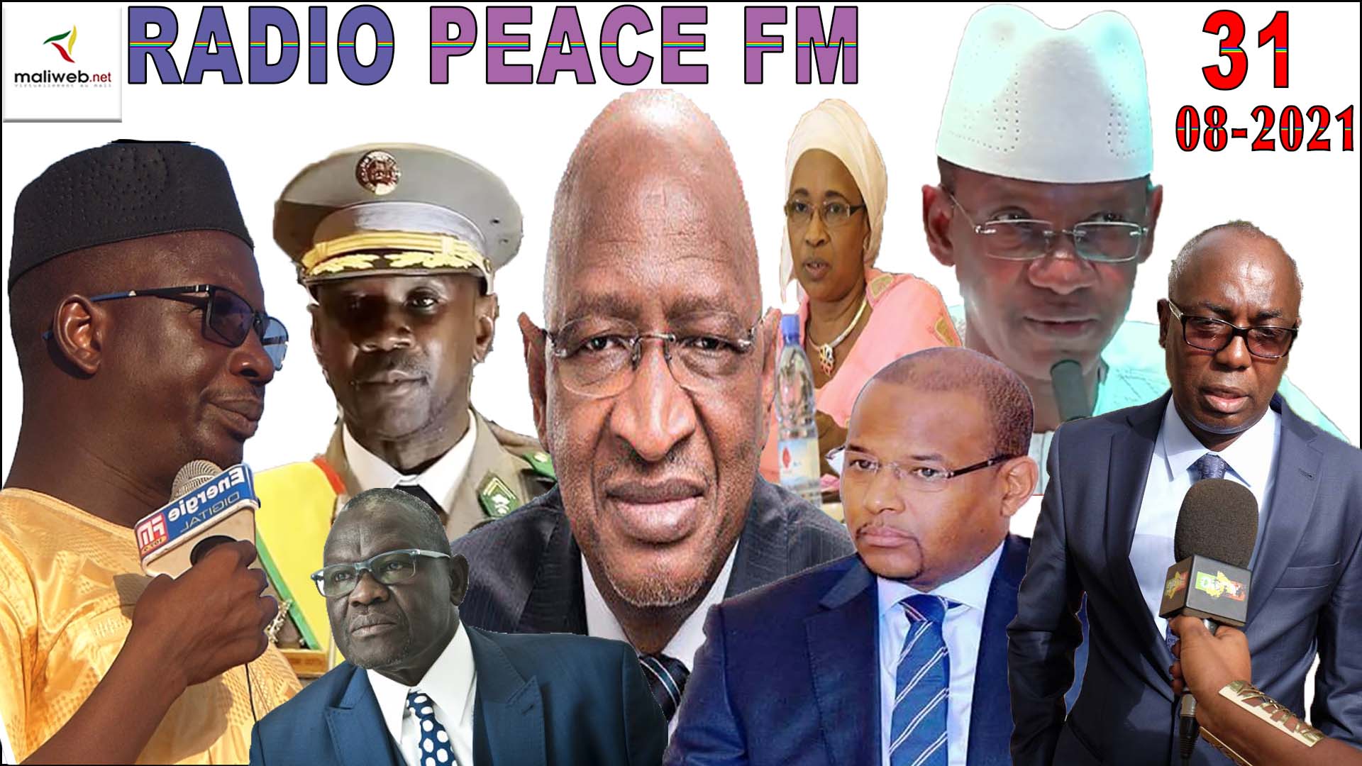 La Revue de Presse de la RADIO PEACE FM du 31 AOÛT 2021