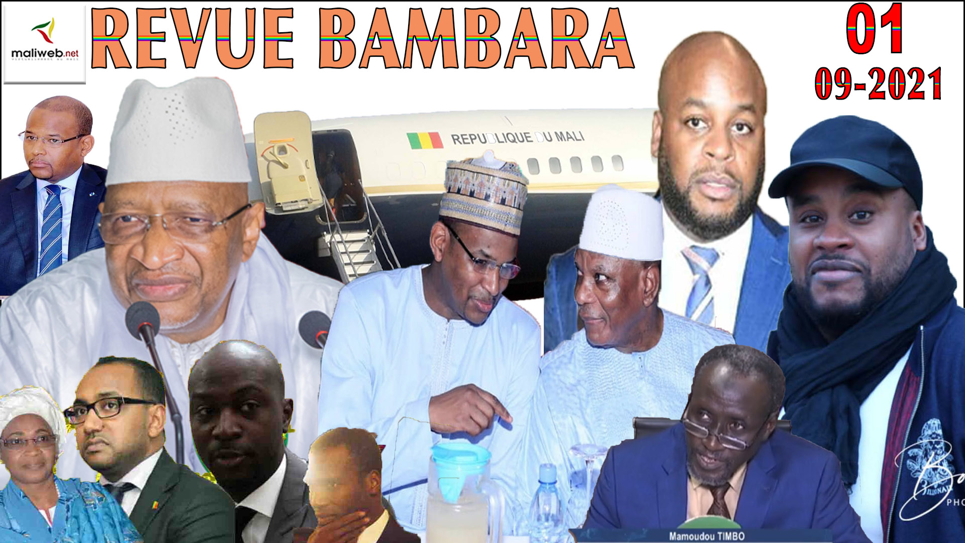 La Revue de Presse en Bambara du 01 SEPTEMBRE 2021