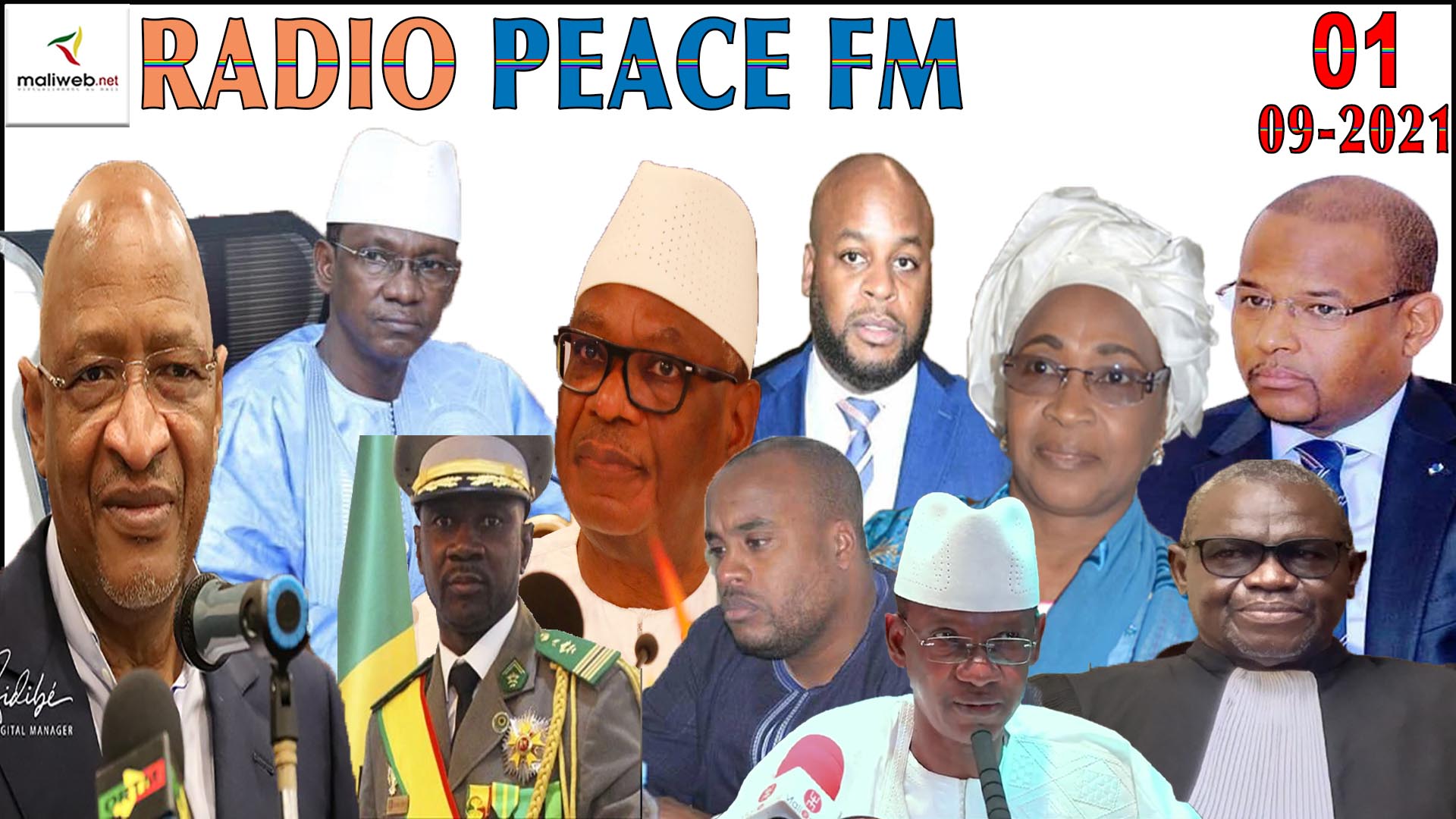 La Revue de Presse de la RADIO PEACE FM du 01 SEPTEMBRE 2021