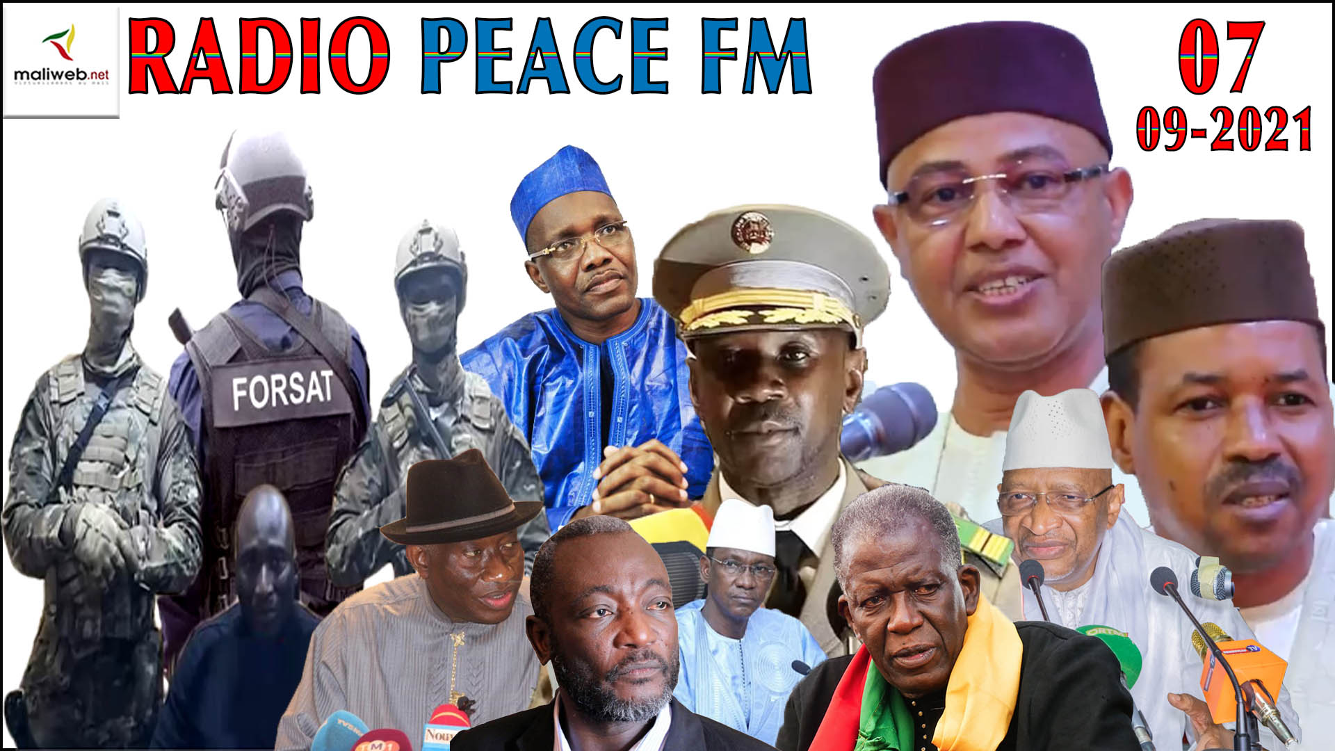 La Revue de Presse de la RADIO PEACE FM du 07 SEPTEMBRE 2021