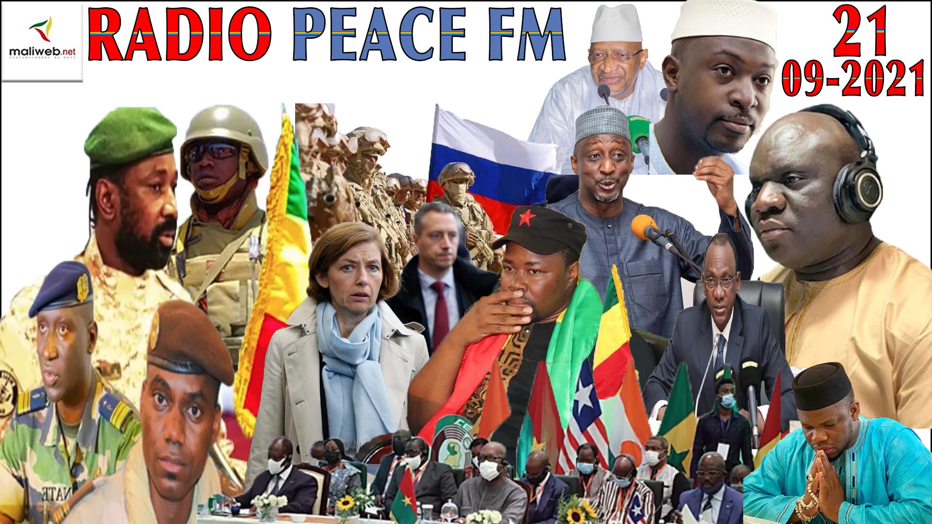 La Revue de Presse de la RADIO PEACE FM du 21 SEPTEMBRE 2021