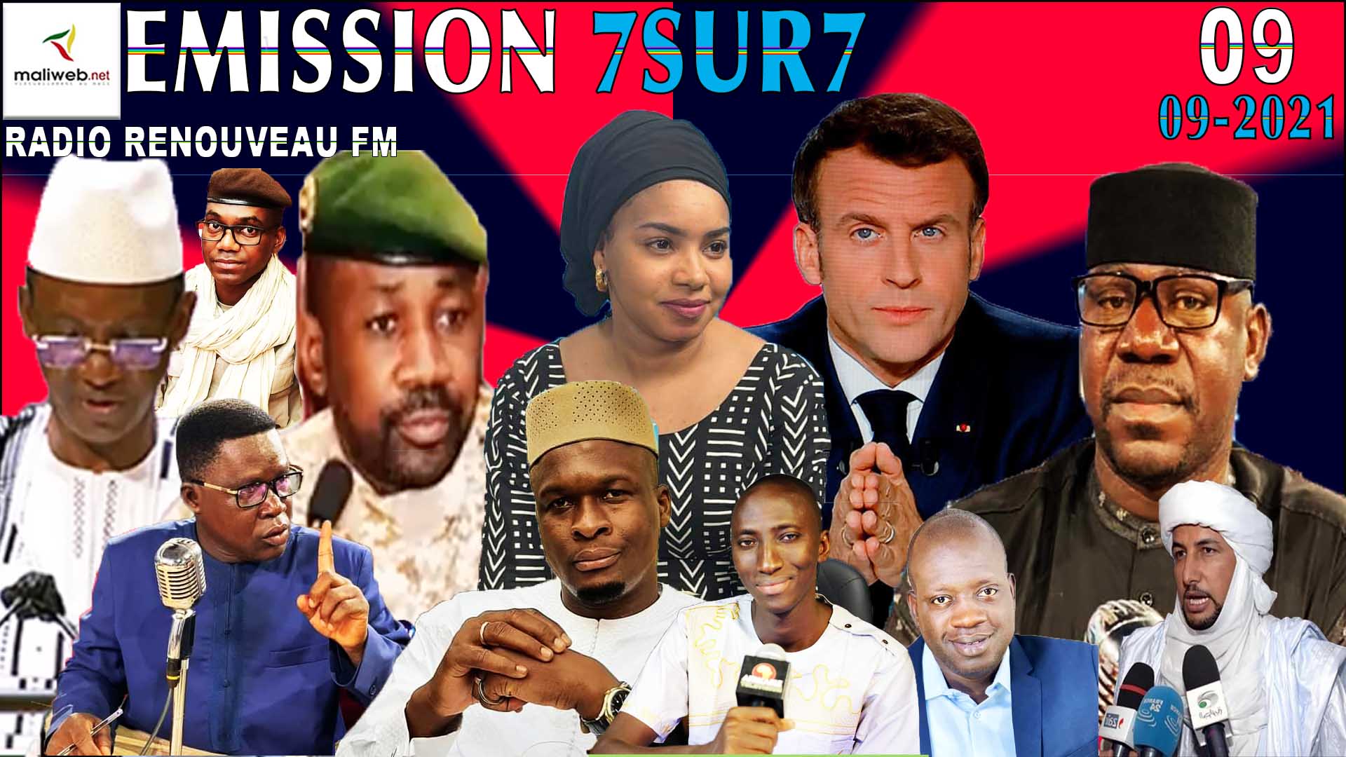 Emission 7SUR7 de la RADIO RENOUVEAU FM du 09 OCTOBRE 2021