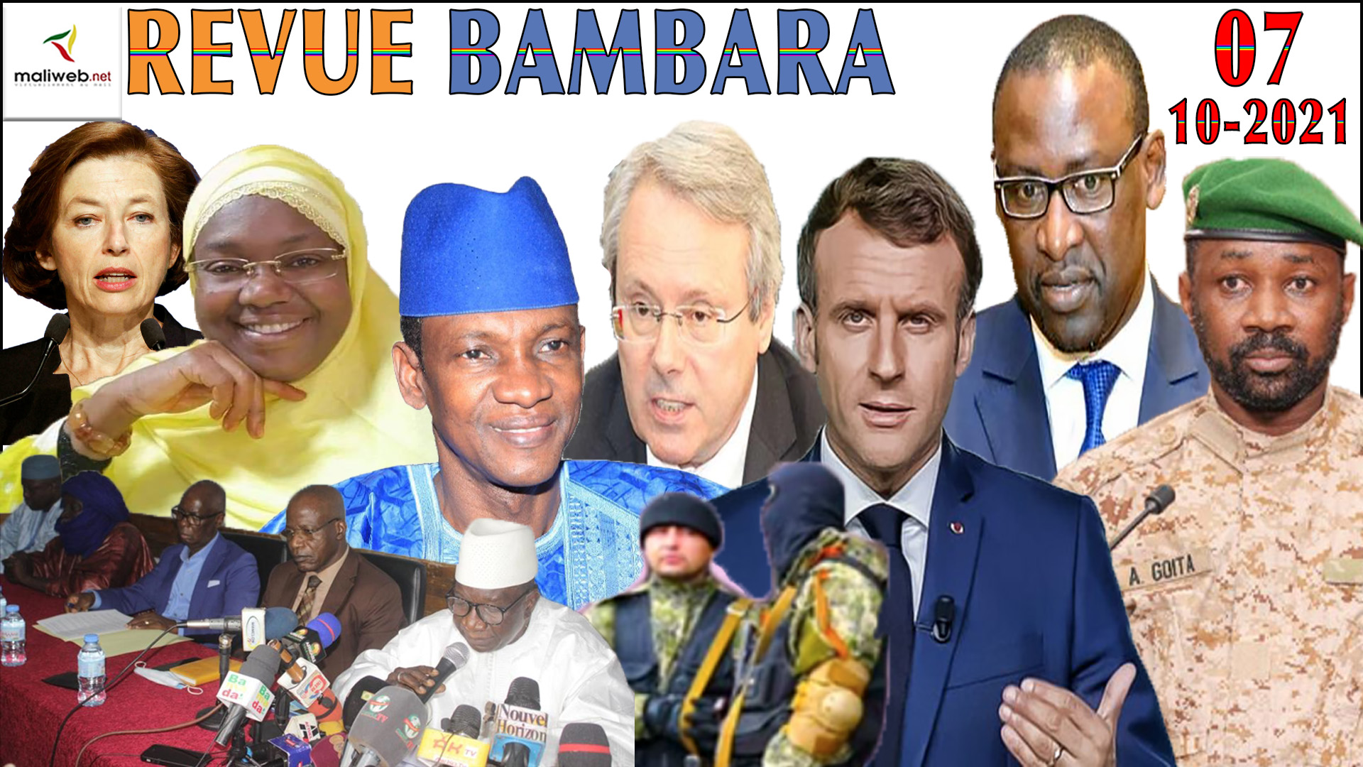 La Revue de Presse en Bambara du 07 Octobre 2021