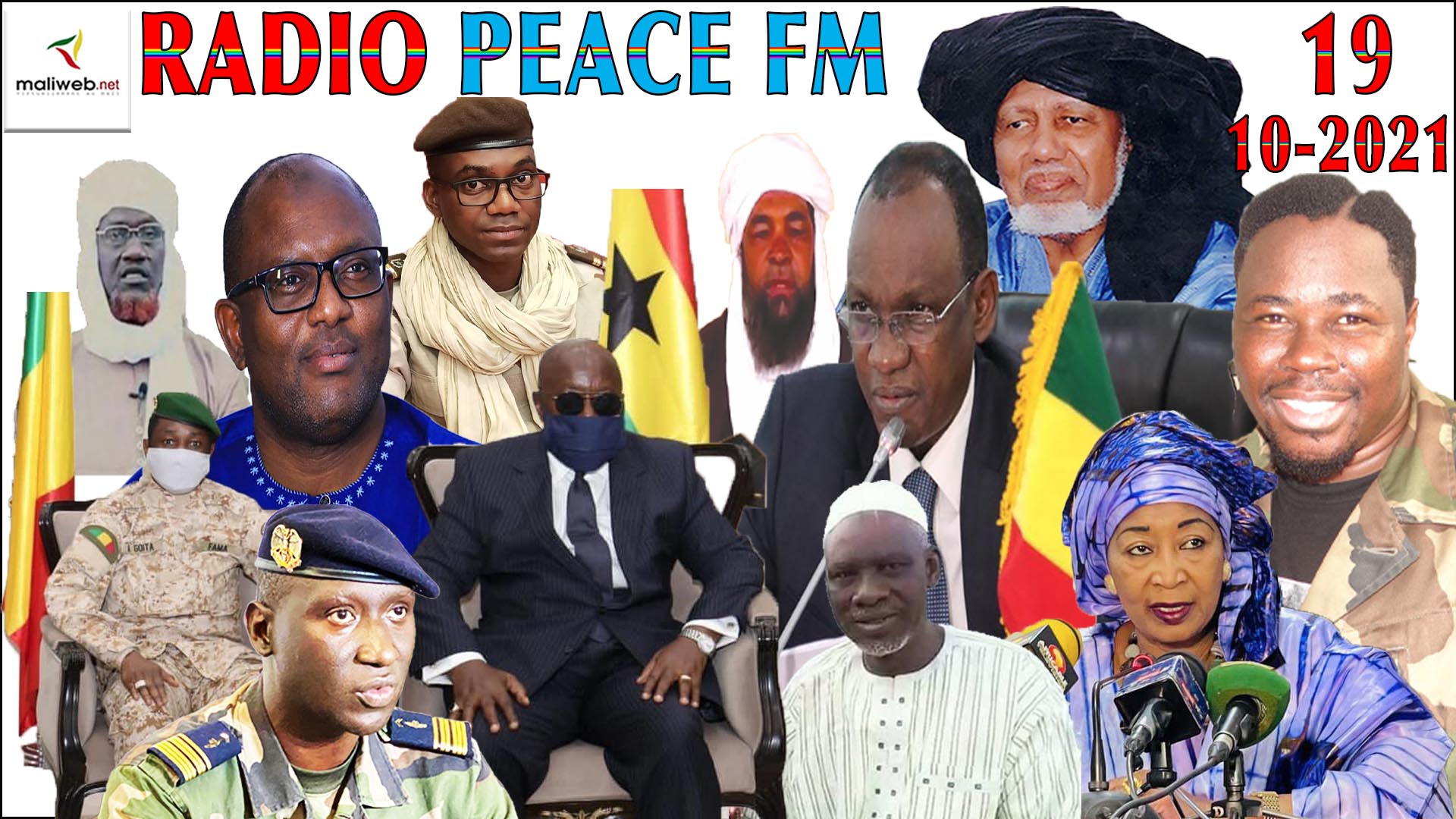 La Revue de Presse de la RADIO PEACE FM du 19 OCTOBRE 2021