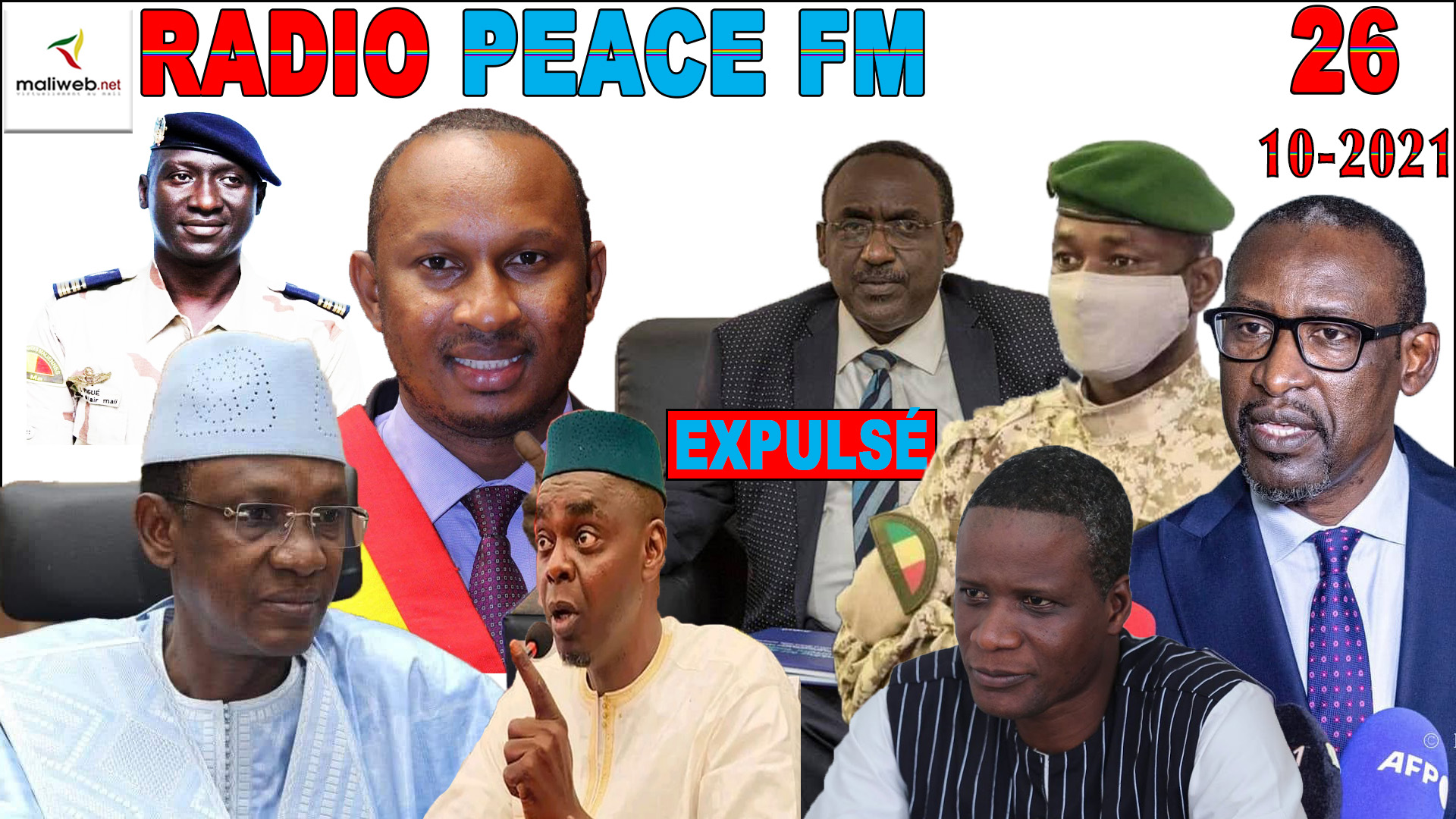 La Revue de Presse de la RADIO PEACE FM du 26 OCTOBRE 2021