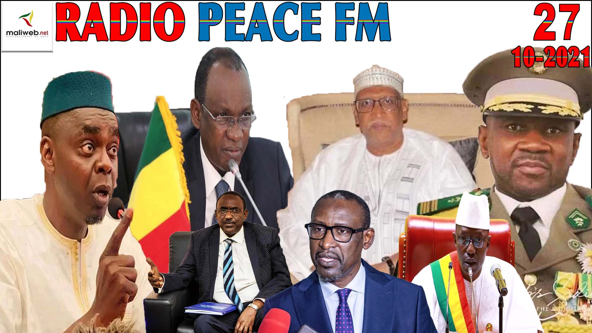 La Revue de Presse de la RADIO PEACE FM du 27 OCTOBRE 2021