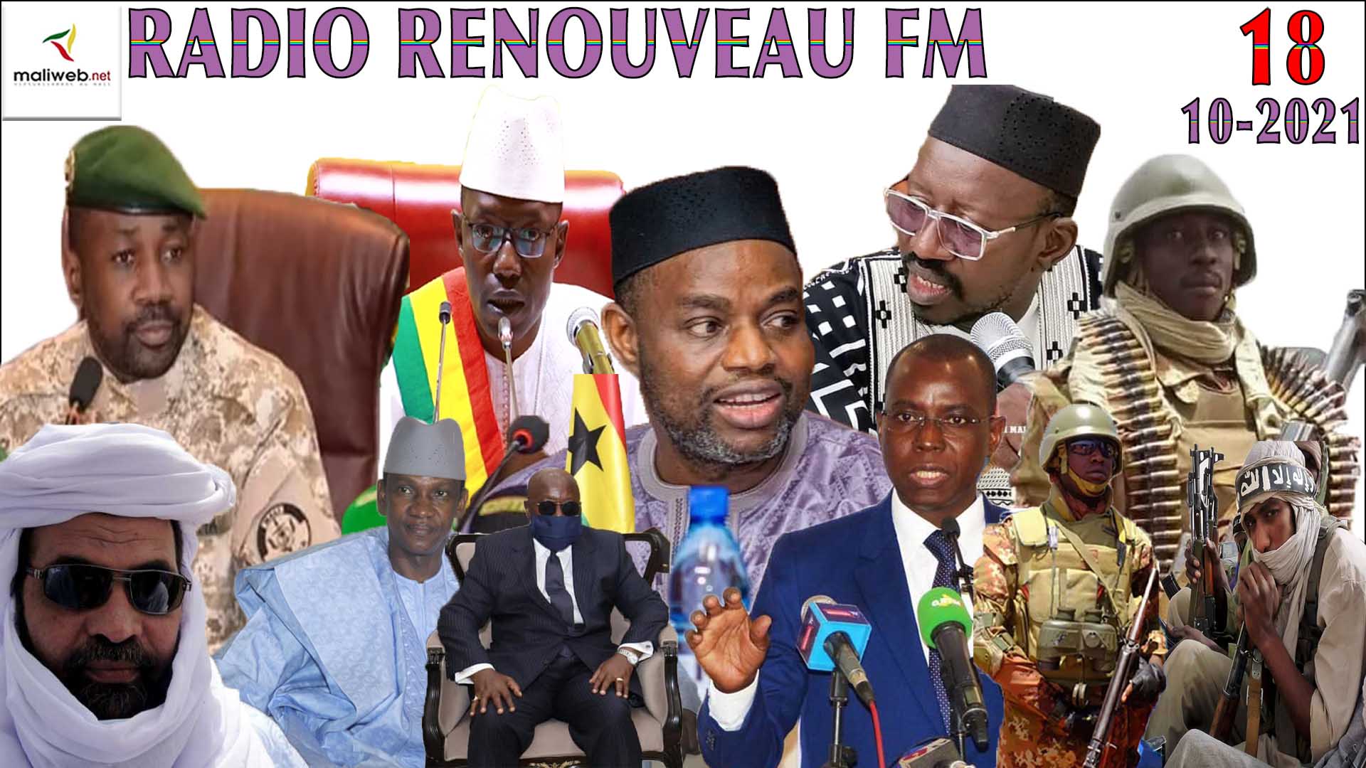 La Revue de Presse de la RADIO RENOUVEAU FM du 18 OCTOBRE 2021