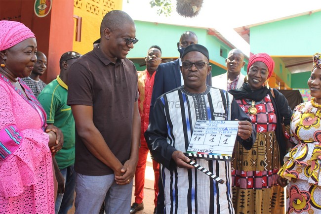 Réalisation du film "Taane" d'Alioune Ifra N'diaye : Le 1er clap donné par le ministre de la Culture Andogoly Guindo