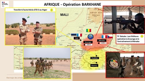 Barkhane: Point de situation des opérations du vendredi 29 octobre au jeudi 04 novembre 2021