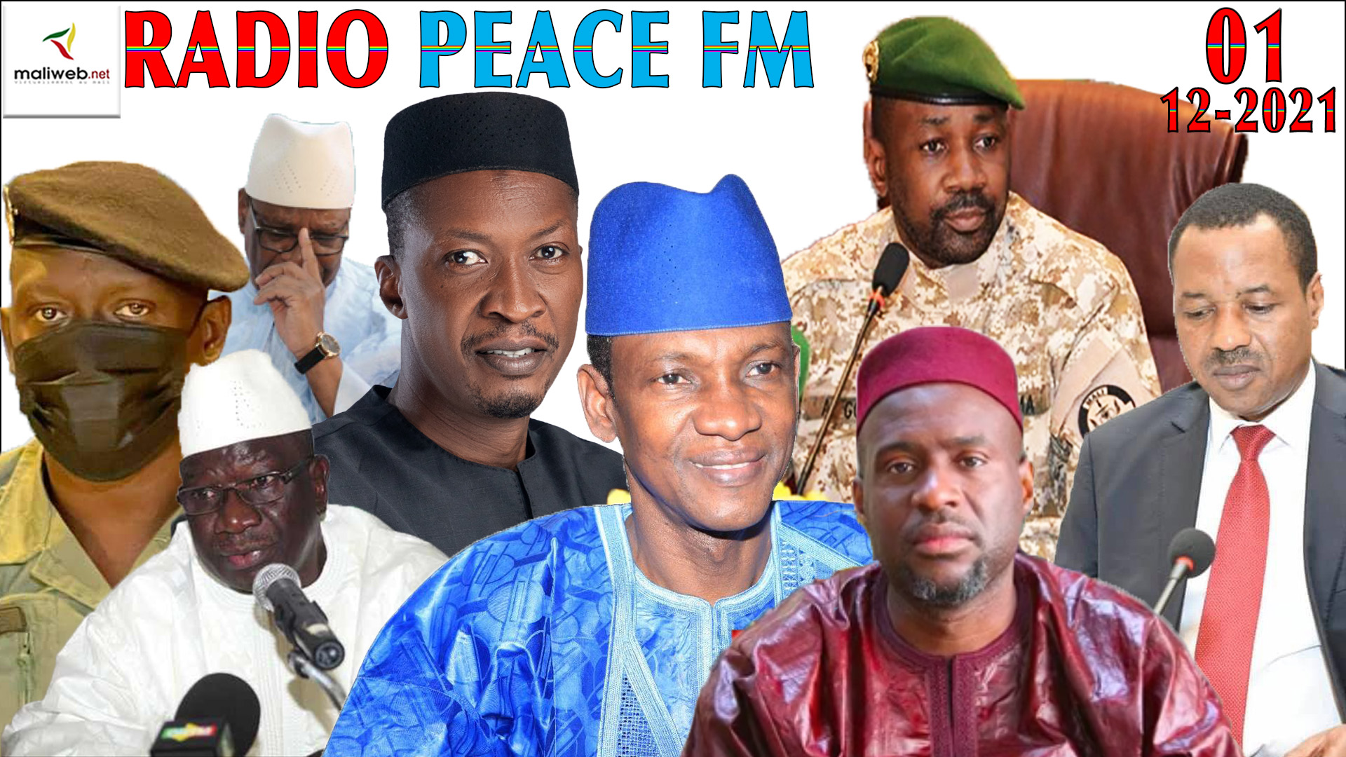 La Revue de Presse de la RADIO PEACE FM du 01 Décembre 2021