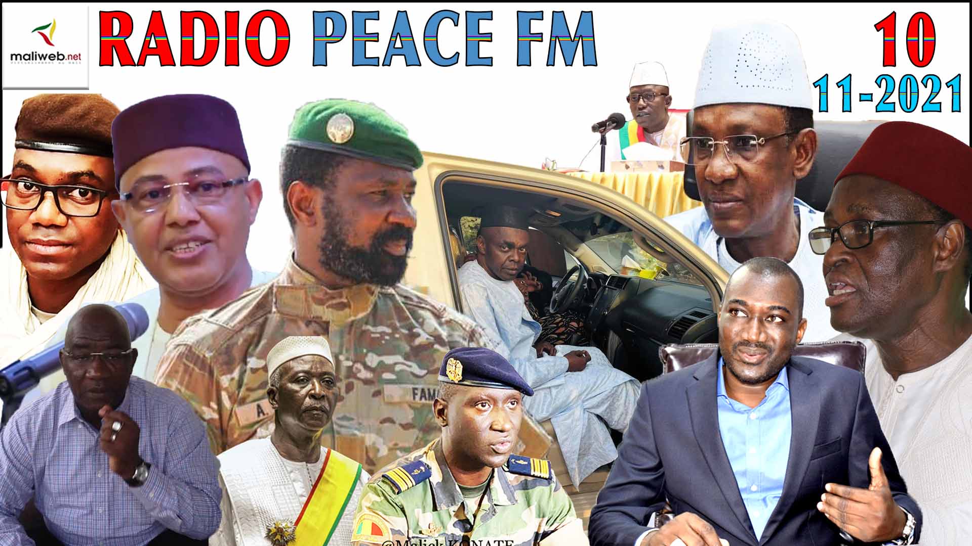 La Revue de Presse de la RADIO PEACE FM du 10 NOVEMBRE 2021