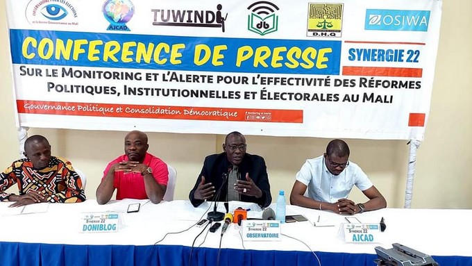 Monitoring et Alerte pour l’effectivité des réformes politiques  institutionnelles et électorales au Mali