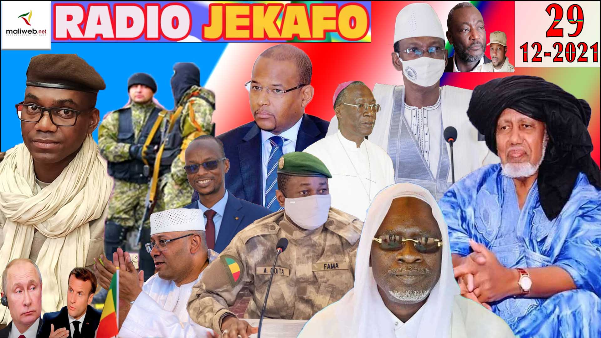 La Revue de Presse de la RADIO JEKAFO du 29 Décembre 2021