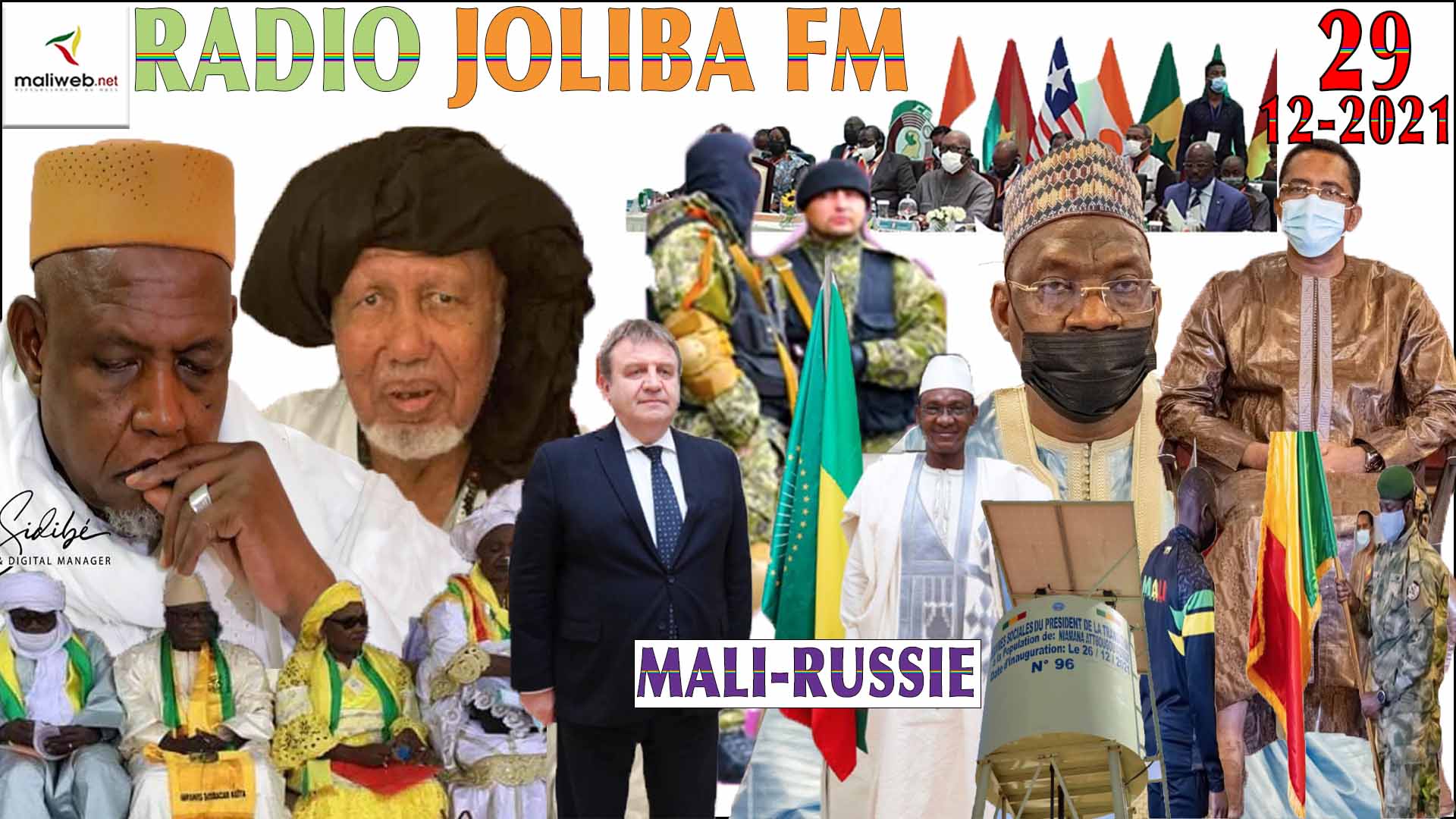 La Revue de Presse de la RADIO JOLIBA FM du 29 Décembre 2021