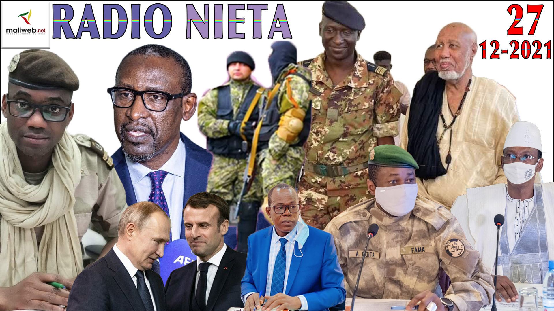 La Revue de Presse de la RADIO NIETA du 27 Décembre 2021