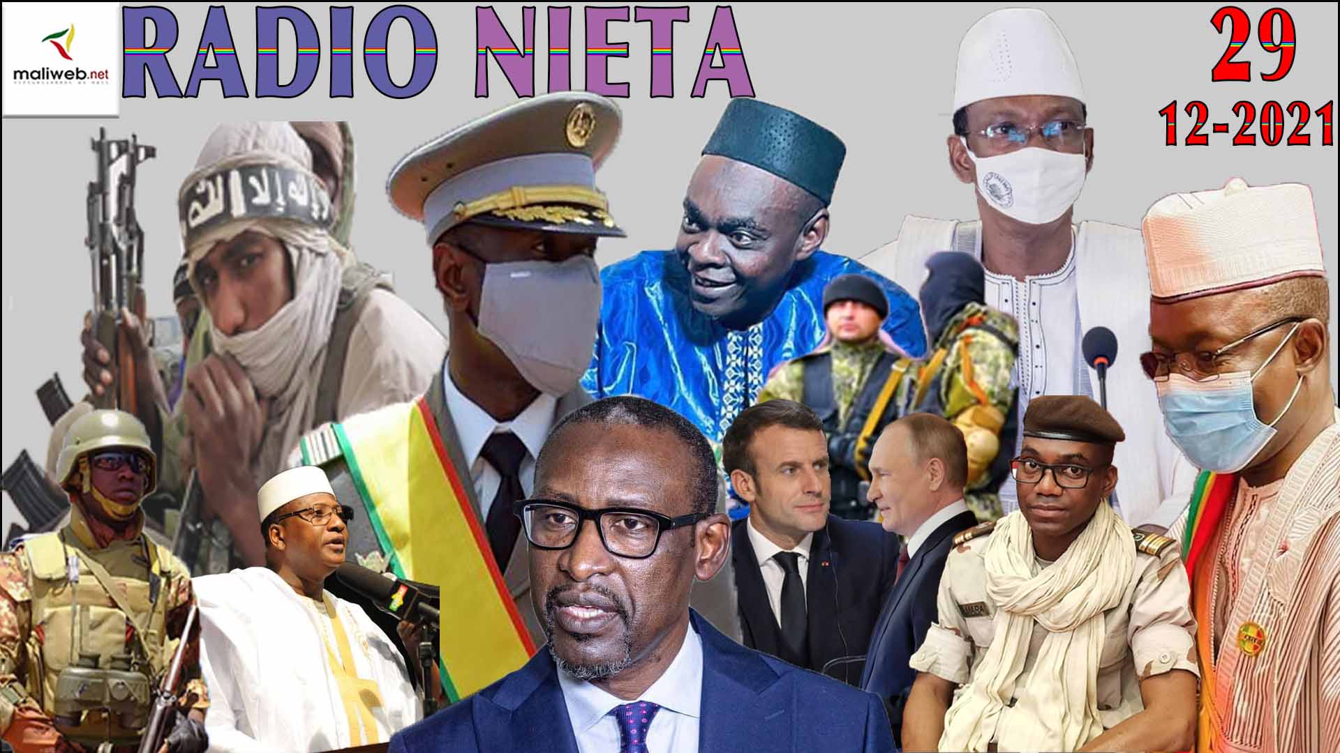 La Revue de Presse de la RADIO NIETA du 29 Décembre 2021