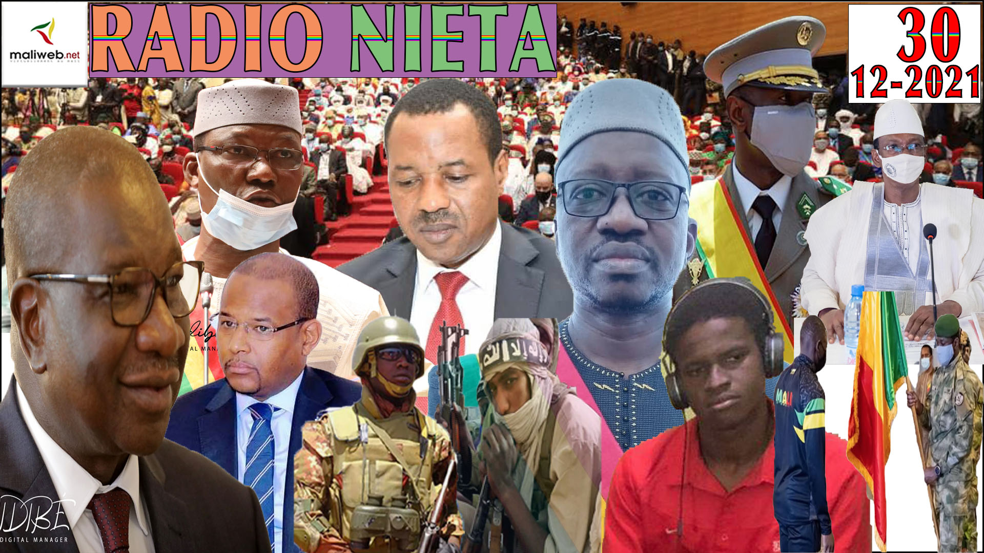 La Revue de Presse de la RADIO NIETA du 30 Décembre 2021