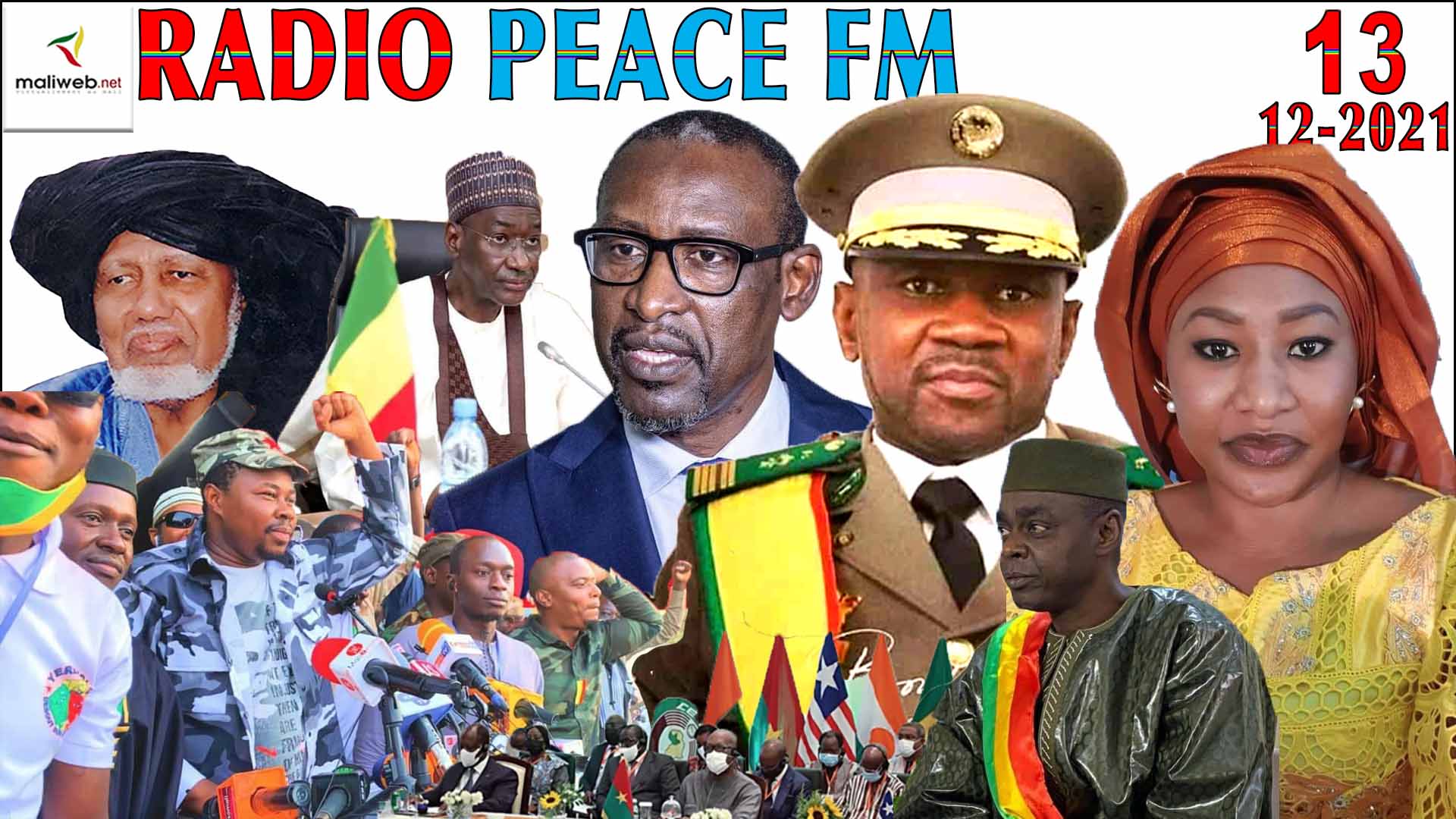 La Revue de Presse de la RADIO PEACE FM du 13 Décembre 2021